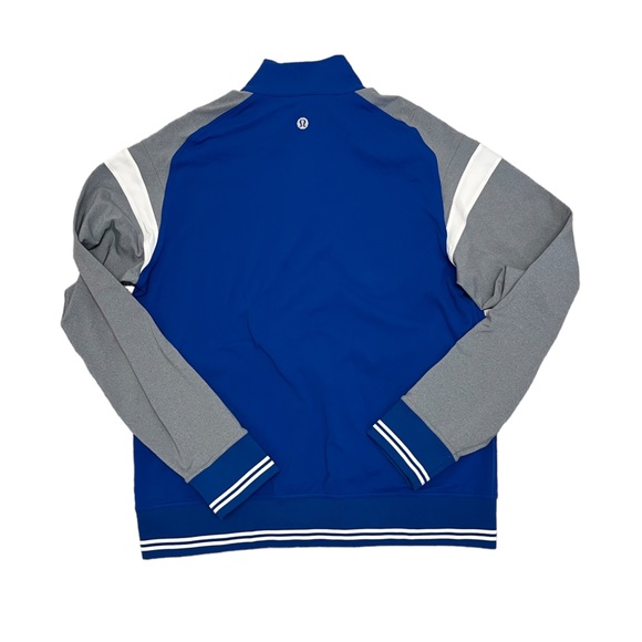 Lululemon Full Zip Track Athletic Jacket Blue XL - Picture 3 of 7